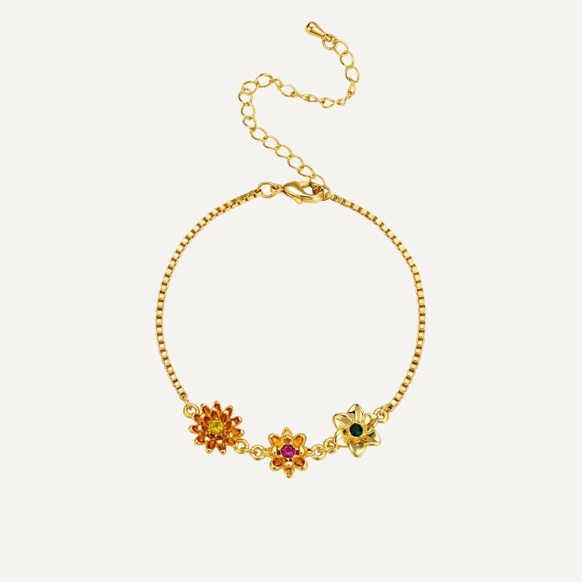 Armband Med Födelseblomma