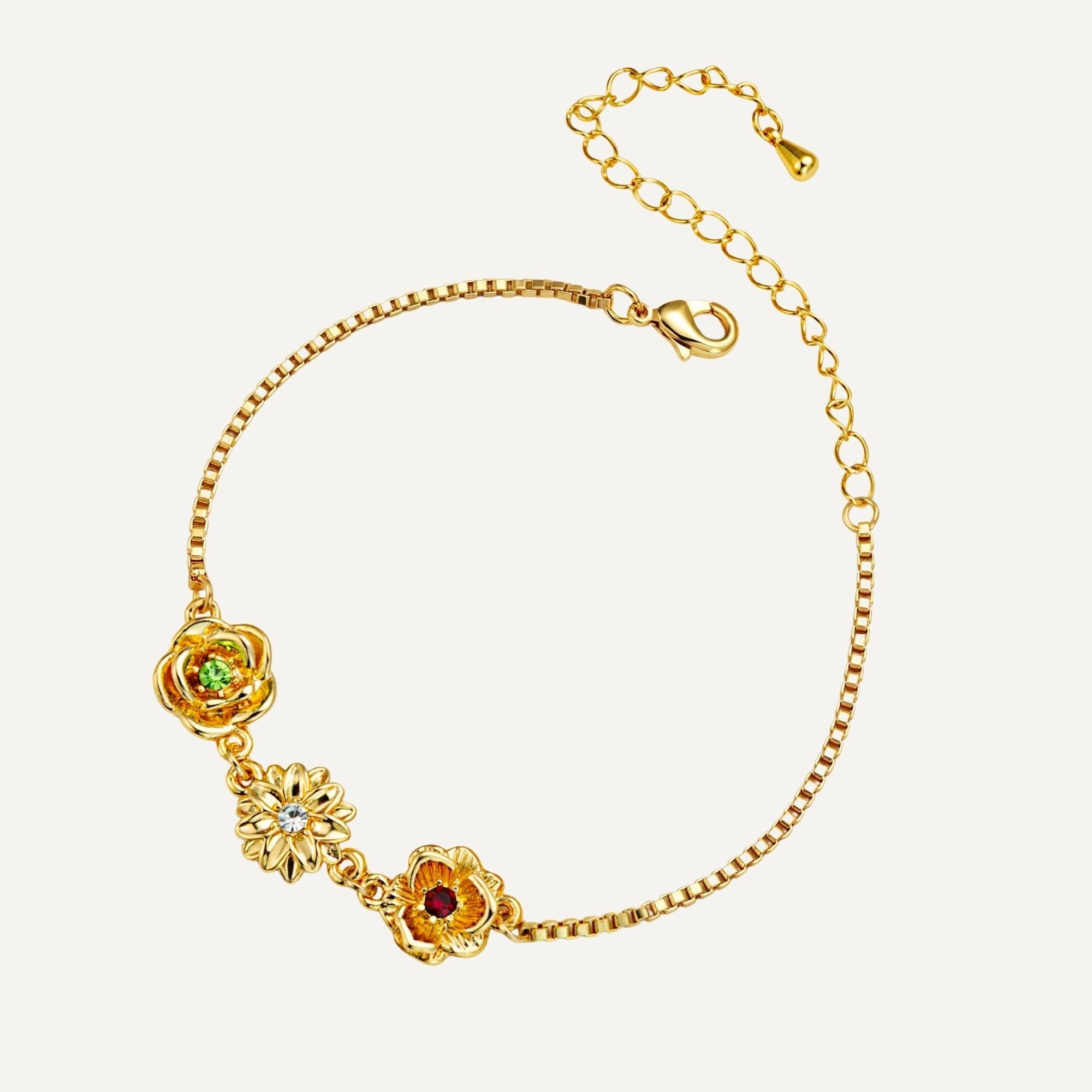 Armband Med Födelseblomma