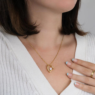 Eternal Rose Box - Med Forever Love-halsband Och Äkta Ros