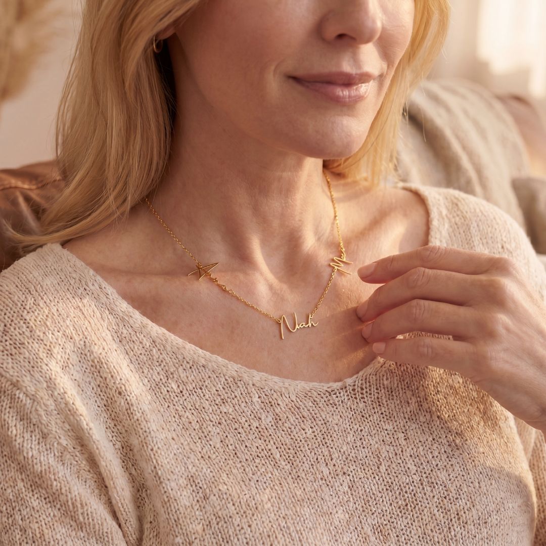 Signature Halsband Med Flera Namn