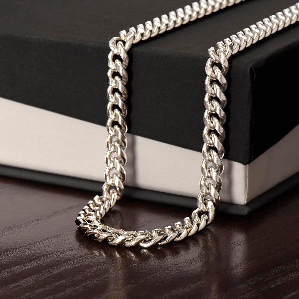 Löfteshalsband För Honom - Cuban Chain