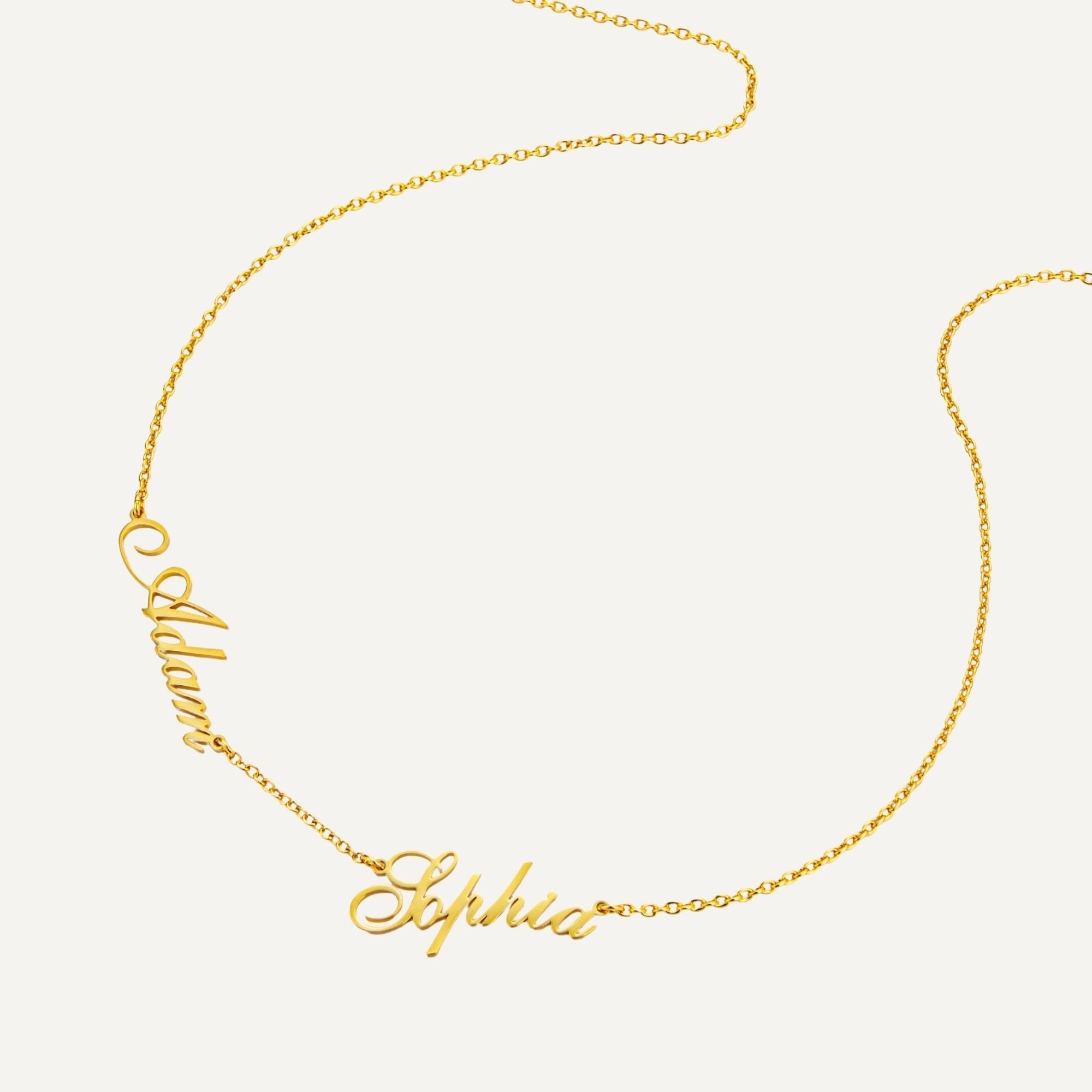 Halsband Med Flera Namn
