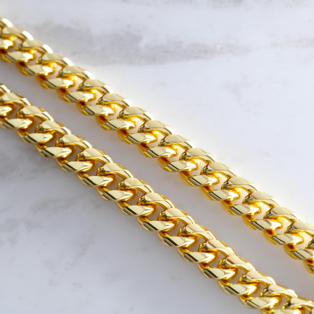 Löfteshalsband För Honom - Cuban Chain