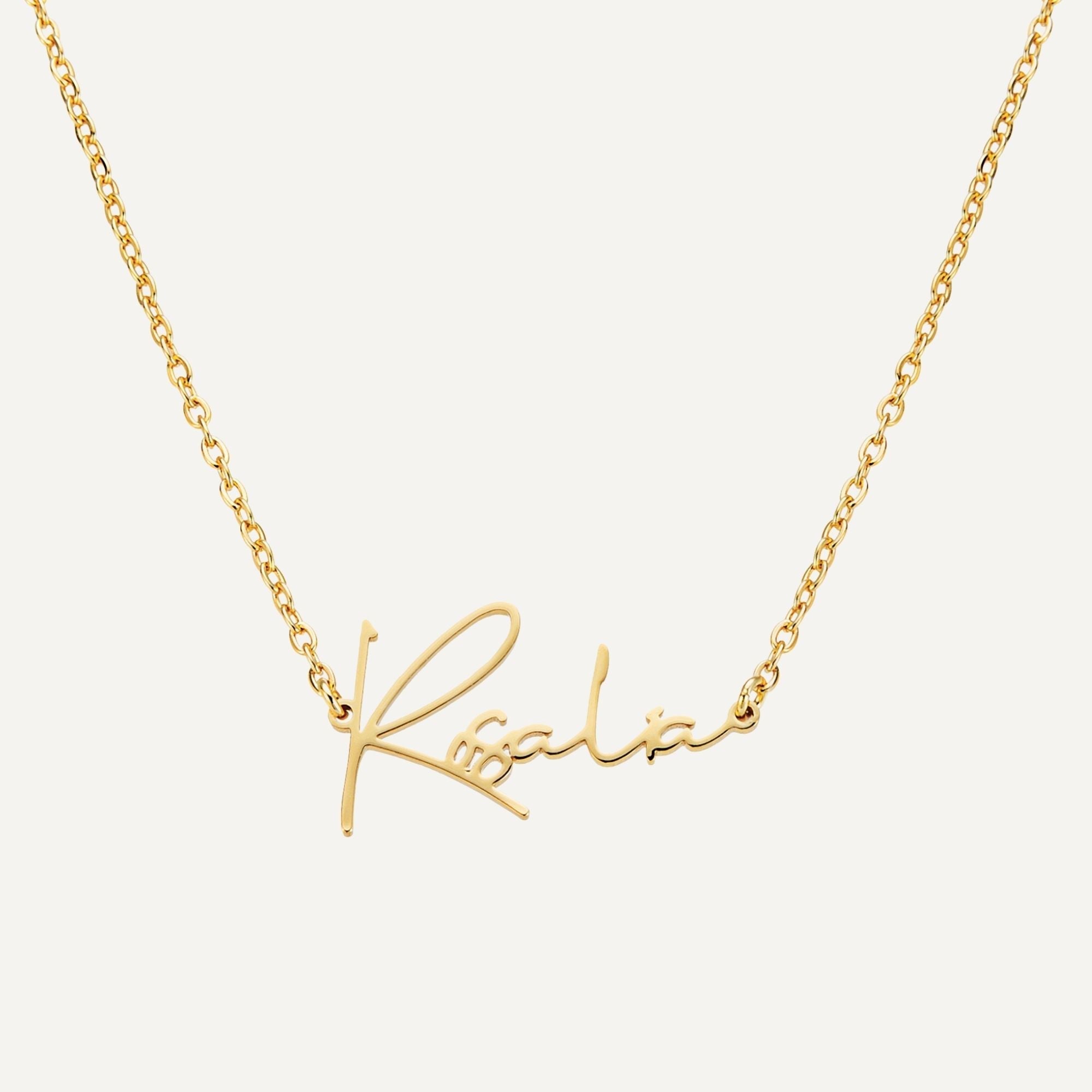 Signature Namnhalsband