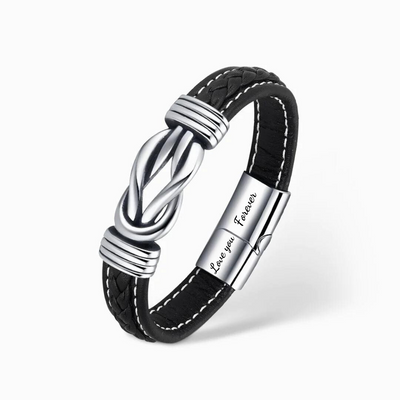 Till Min Man - Jag Älskar Dig; För Alltid - Infinity Armband