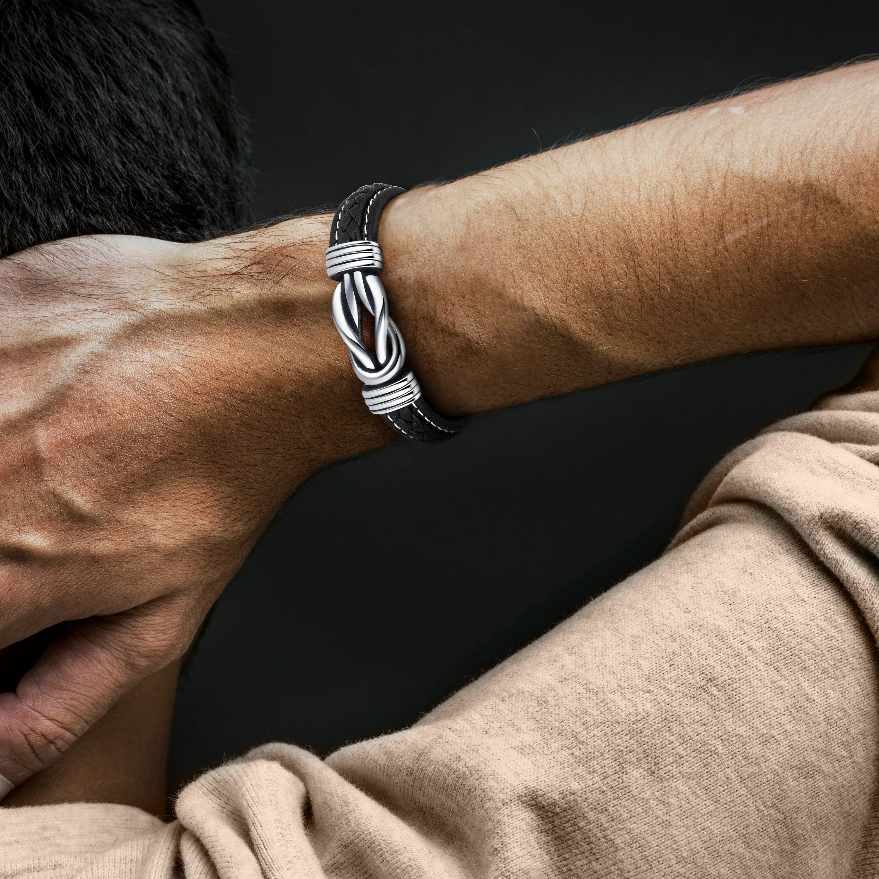 Till Min Son - Mor Och Son Förenade För Alltid - Infinity Armbånd
