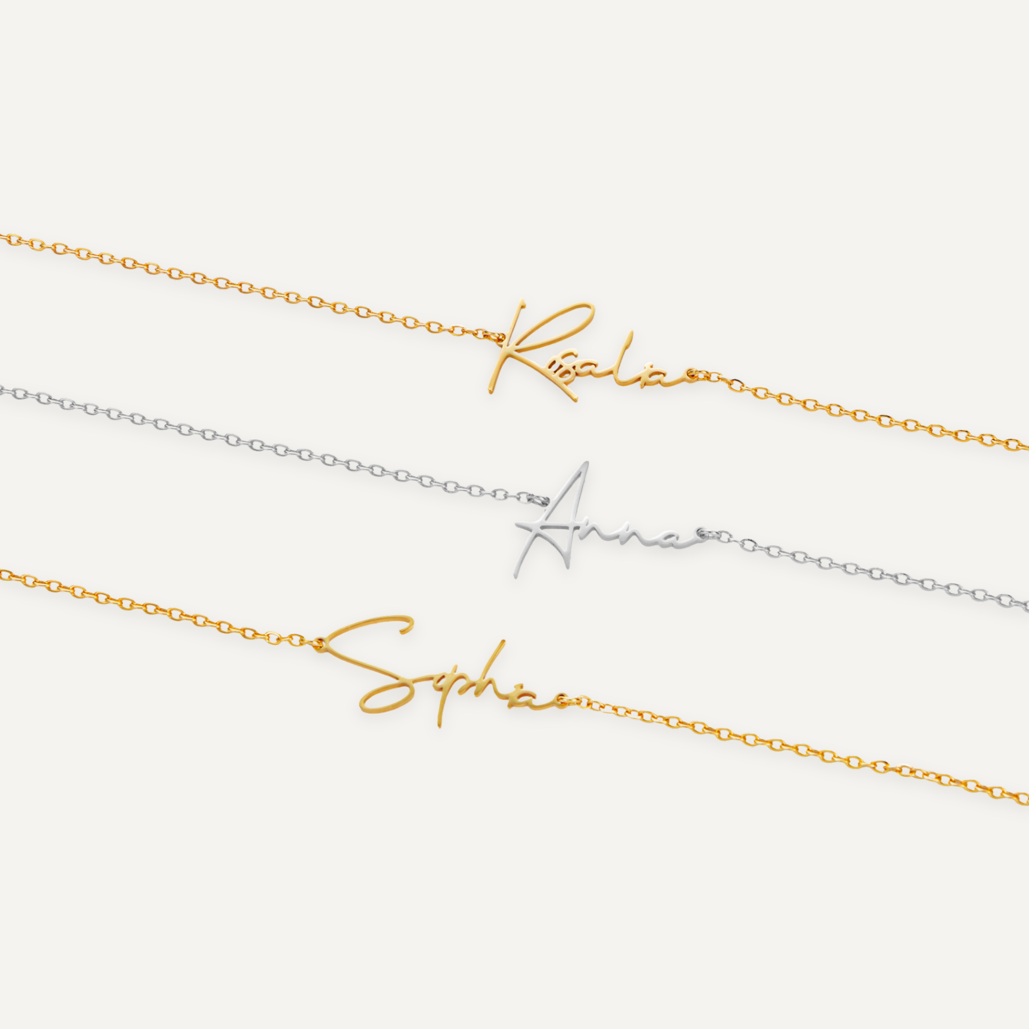 Signature Namnhalsband