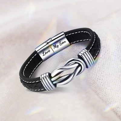 Till Min Son - Mor Och Son Förenade För Alltid - Infinity Armbånd