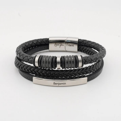 Till Min Son – Personlig “För Alltid Förbundna” Armband