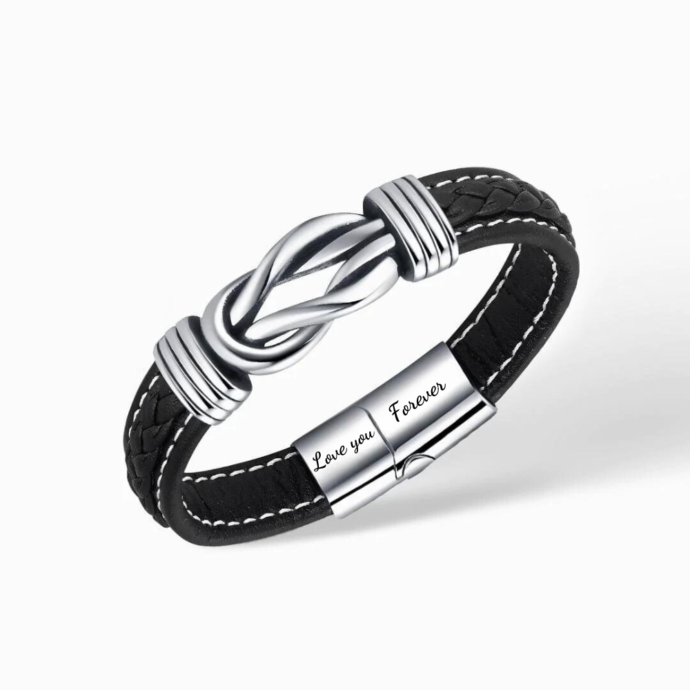 Till Mit Barnbarn - Jag kommer alltid att vara med dig - Infinity Armband