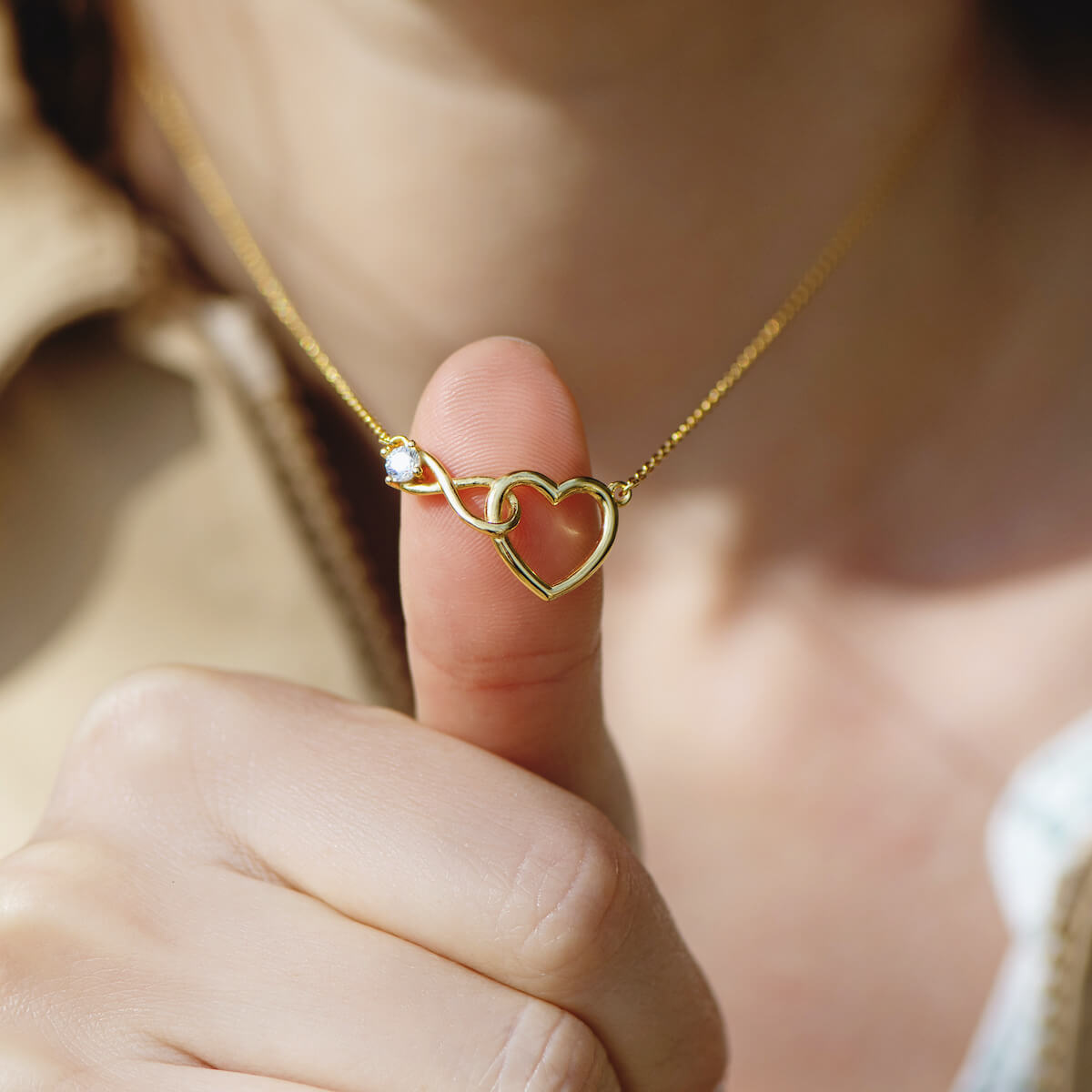 Mor & dotter – Infinity-halsband