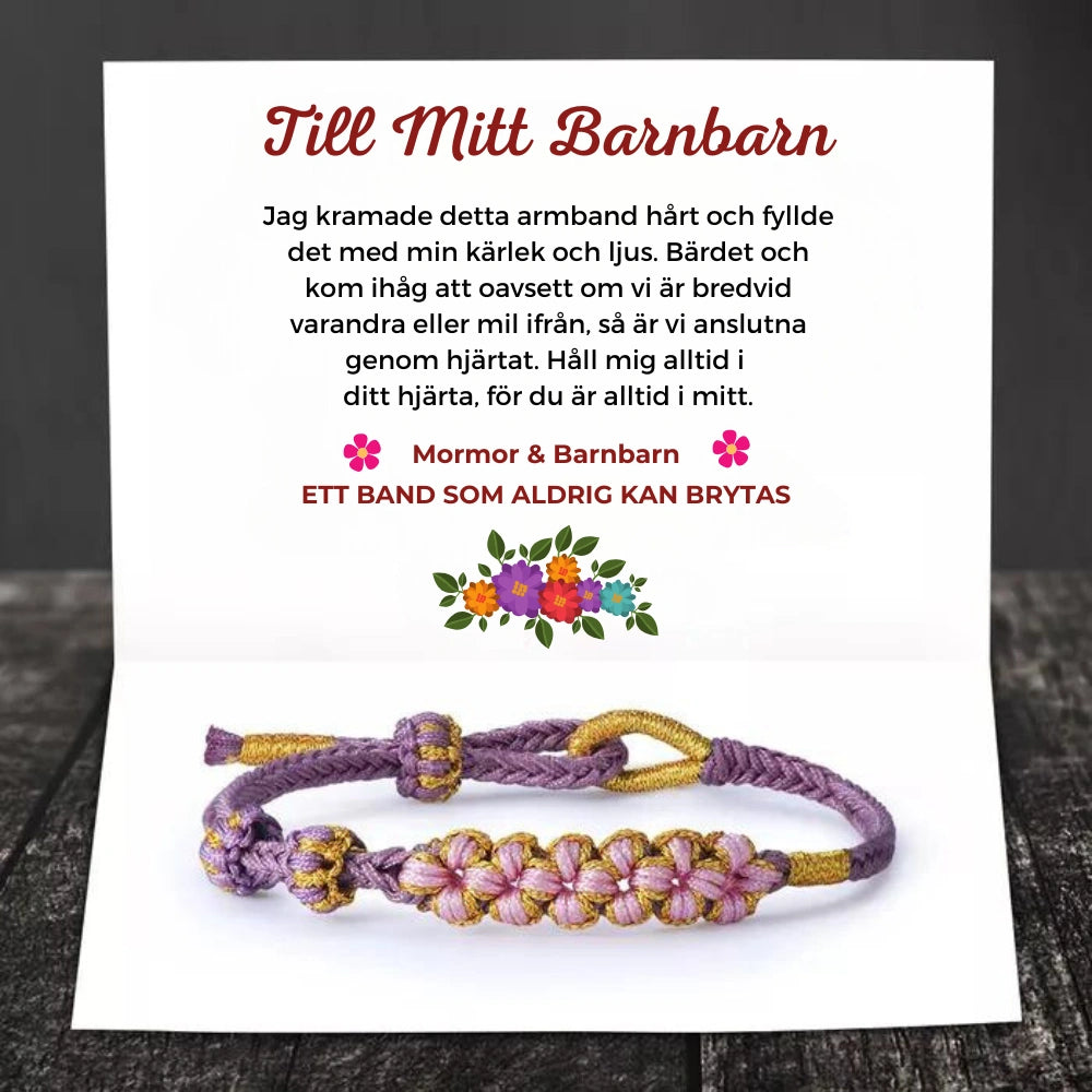Mormor & Barnbarn - Ett Band Som Aldrig Kan Brytas - Blossom Armband