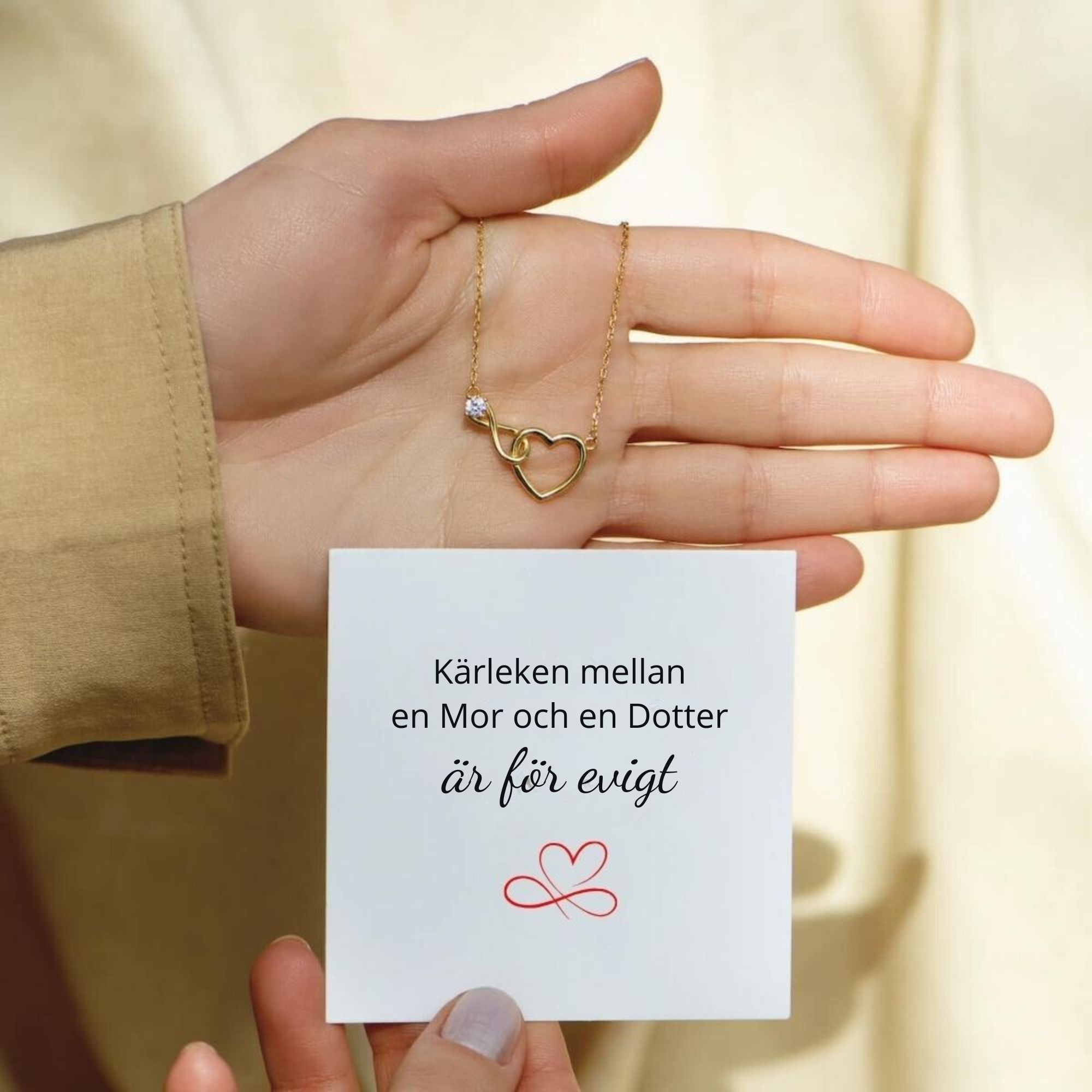 Mor & dotter – Infinity-halsband