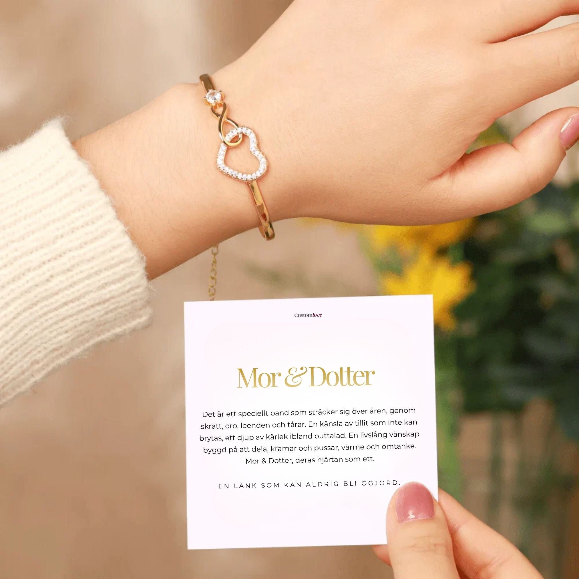 Mor & Dotter - För Evigt Sammanlänkad Armband