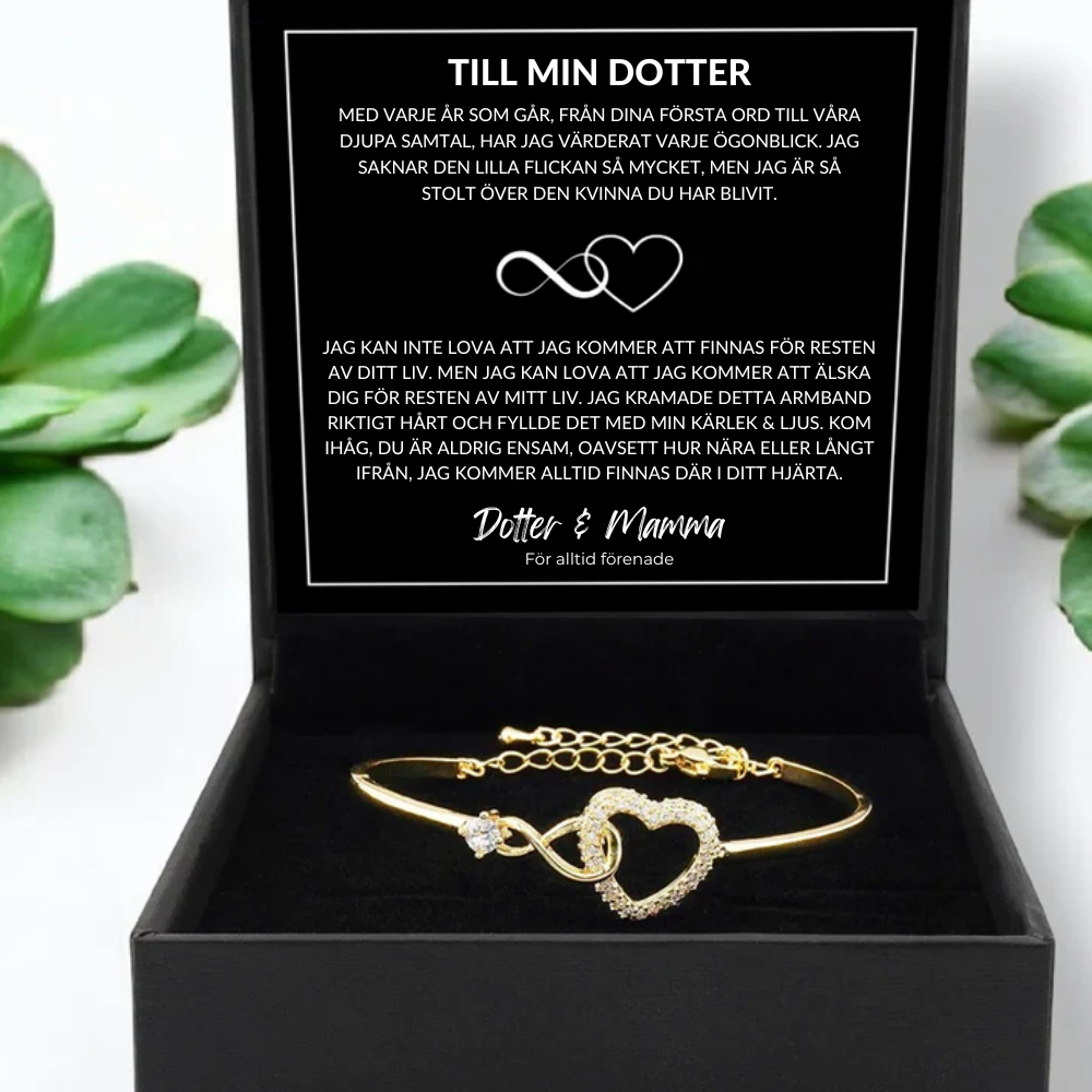 Till Min Dotter – Evighetens Kärleksarmband