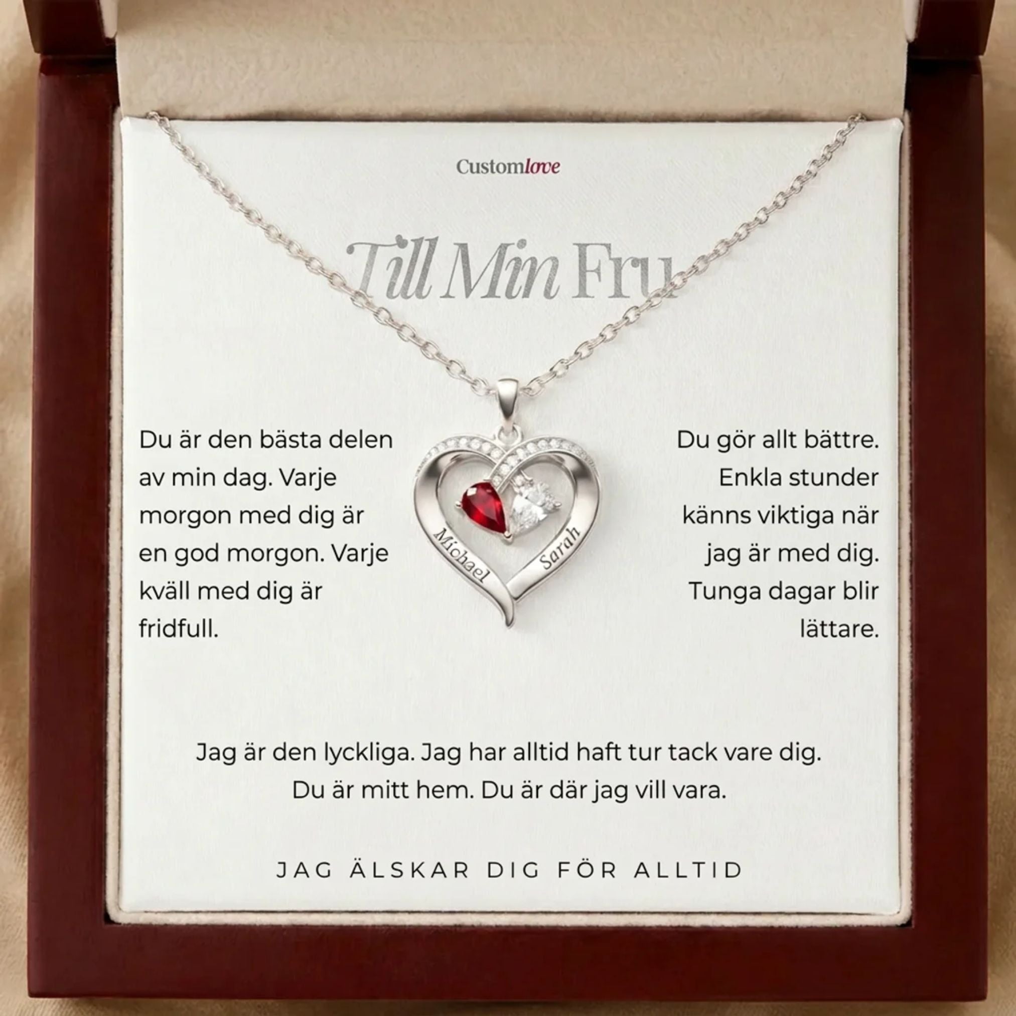 Till Min Fru – Du Är Mitt Hem