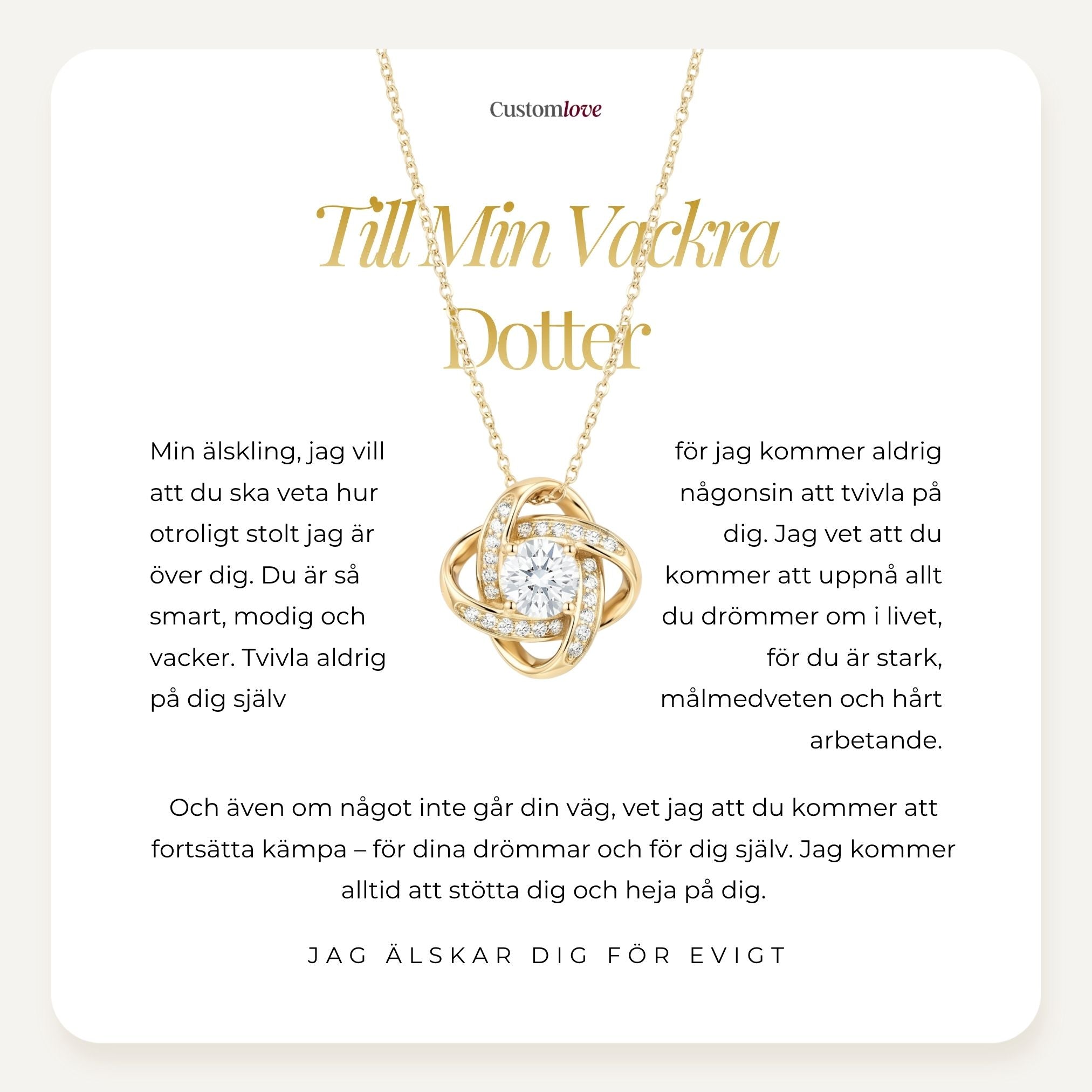 Till Min Vackra Dotter - Fortsätt Kämpa För Dina Drömmar