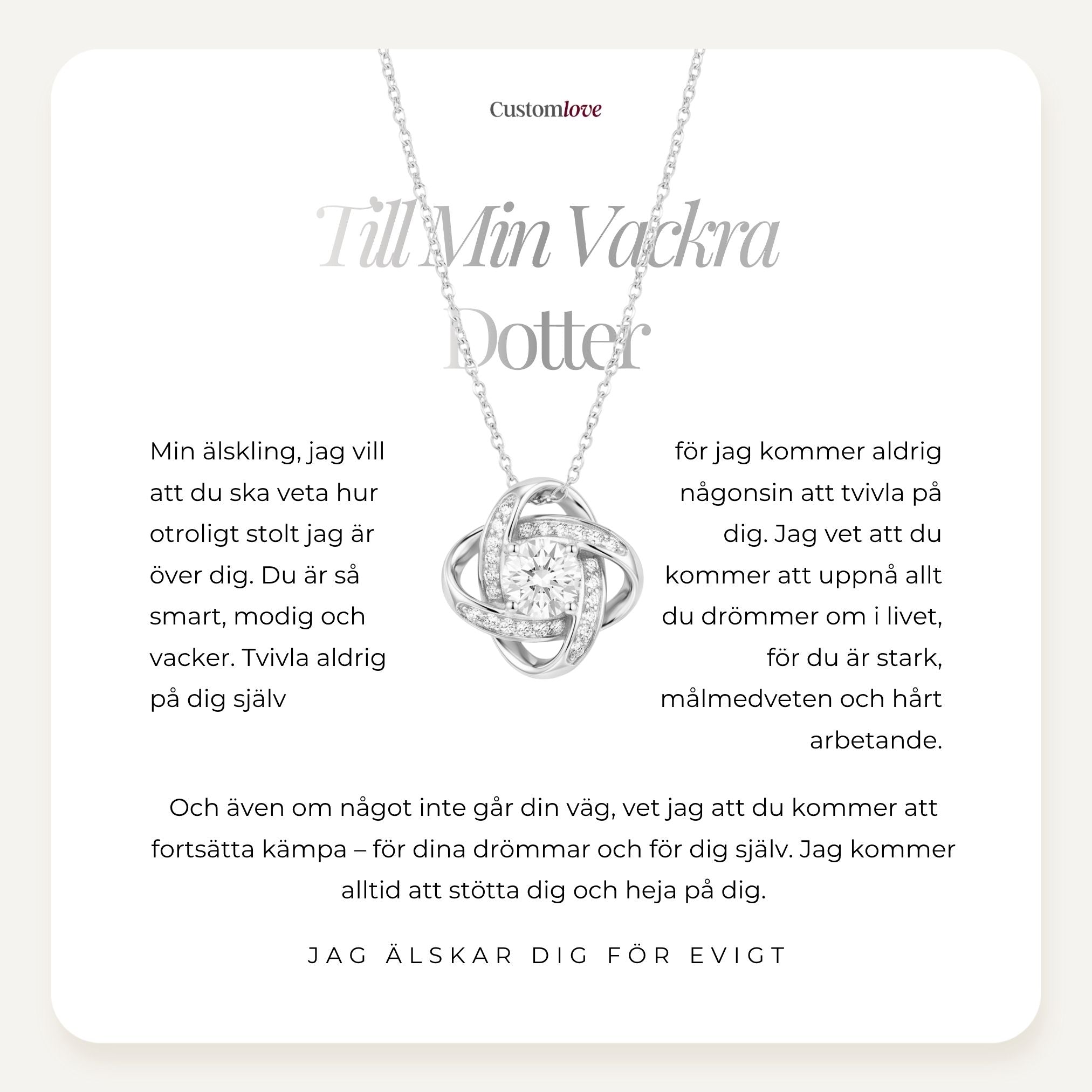 Till Min Vackra Dotter - Fortsätt Kämpa För Dina Drömmar