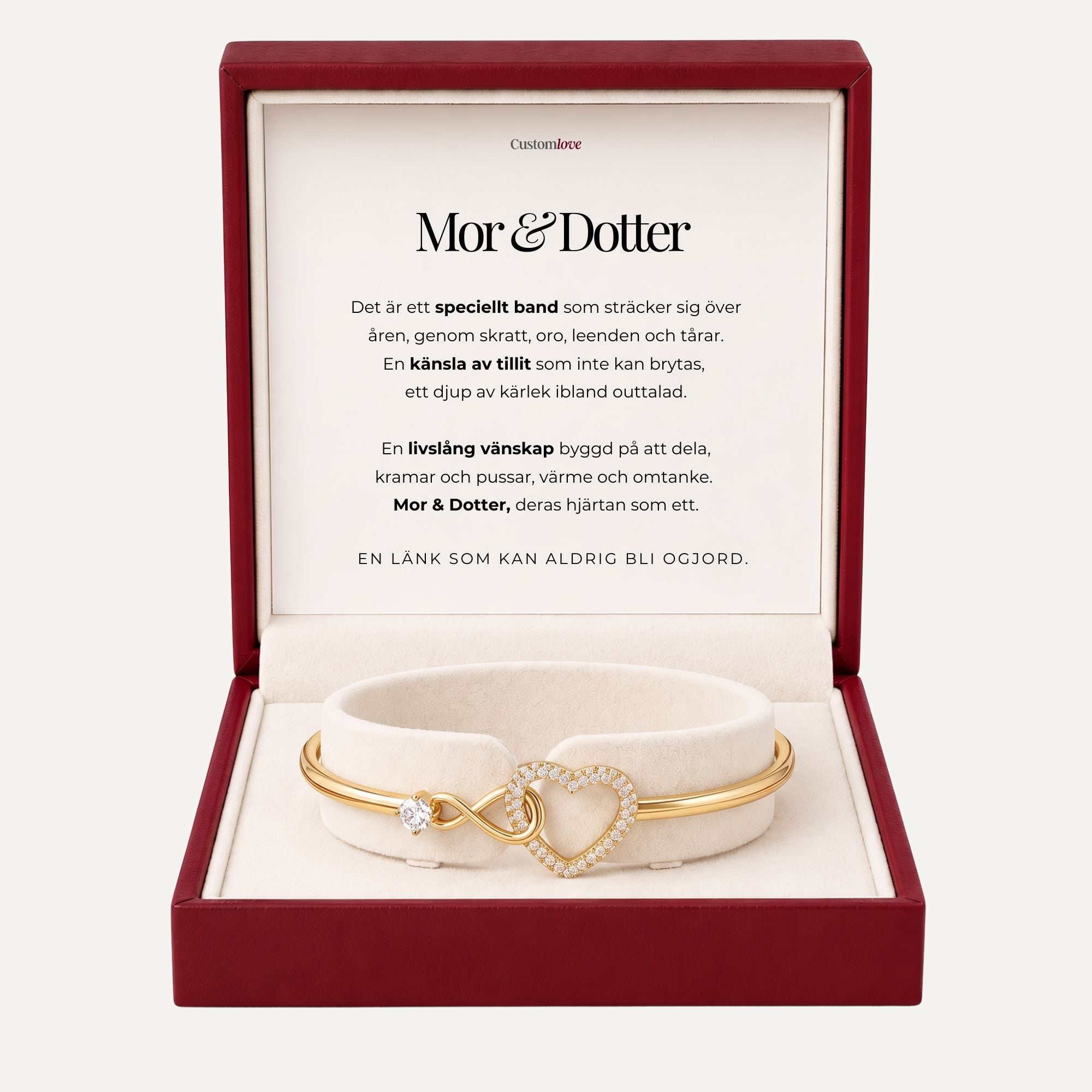 Mor & Dotter - För Evigt Sammanlänkad Armband