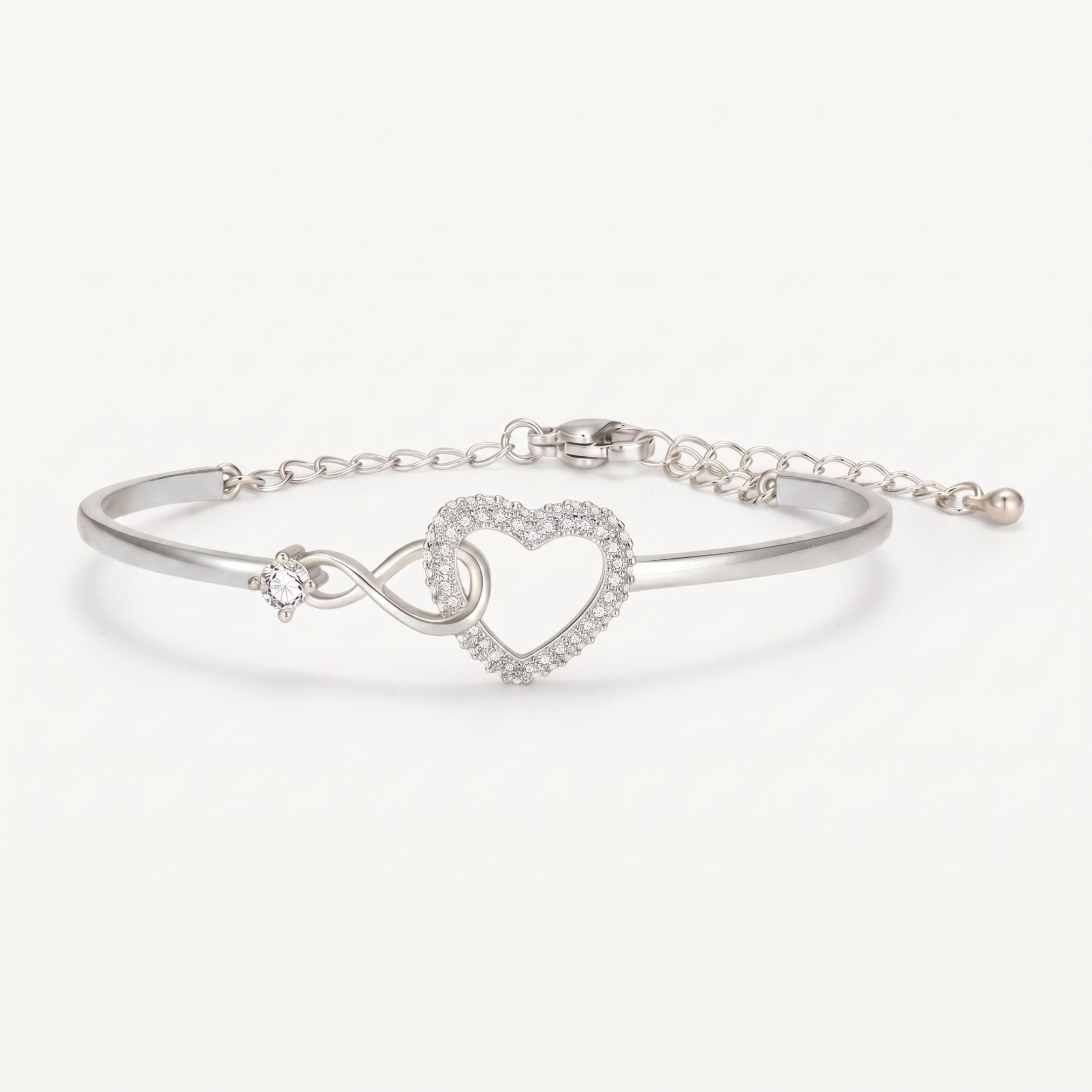 Mor Och Dotter – Infinity Heart-Armband – Så Stolt Över Dig