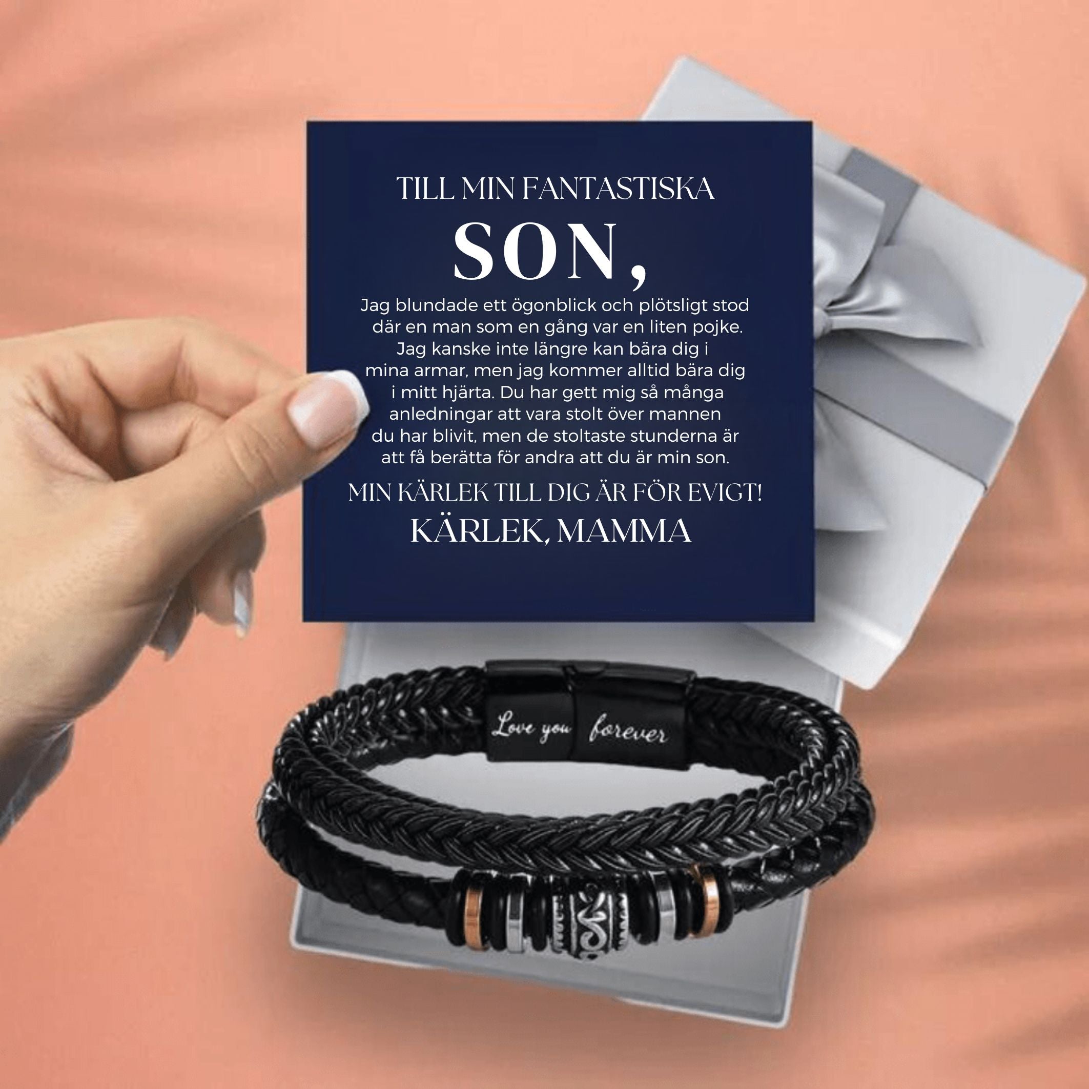 Till min son – Min kärlek till dig är för alltid