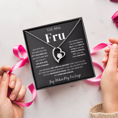 Till Min Fru – Ditt Sista Allt – Hjärtahalsband