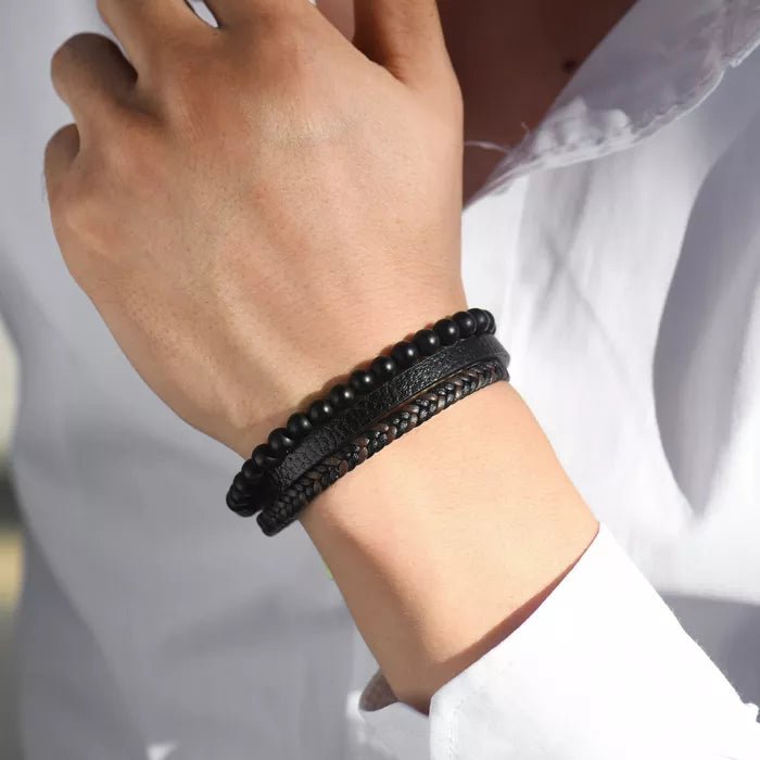 Till Mitt Barnbarn - Lugnande Lavastenarmband – Kärlek, Mormor eller Farmor