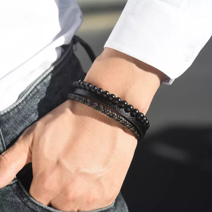 Till Mitt Barnbarn - Lugnande Lavastenarmband – Kärlek, Mormor eller Farmor