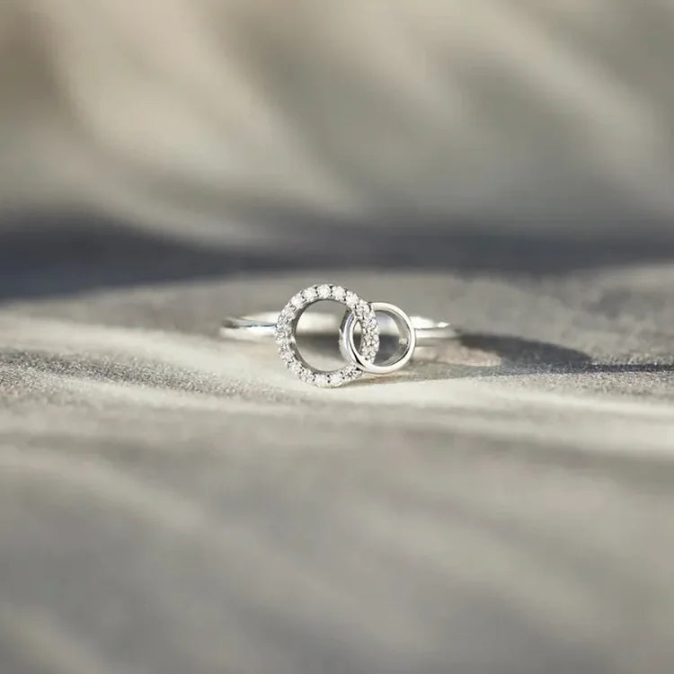 Till Min Barnbarn - För Alltid Sammanlänkad Ring