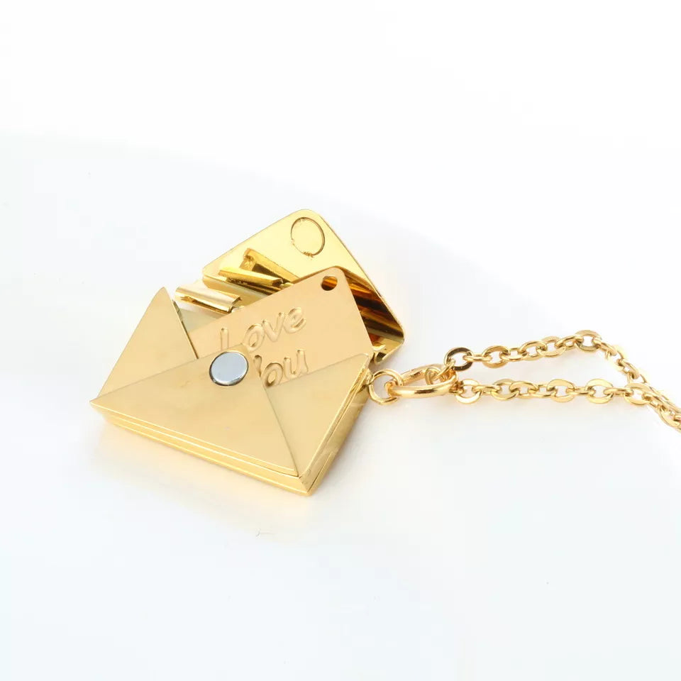 Till Min Kärlek - Halsband med Kärleksbrev