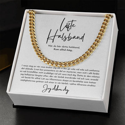 Löfteshalsband För Honom - Cuban Chain