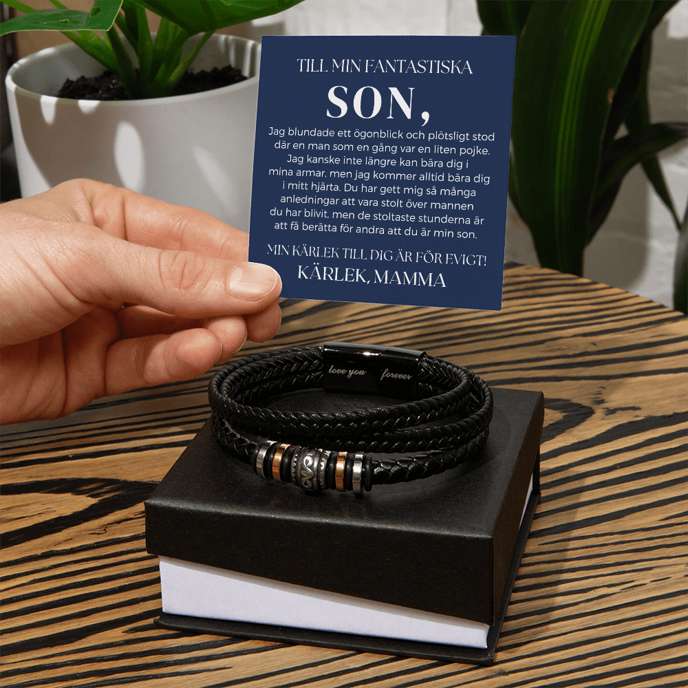 Till min son – Min kärlek till dig är för alltid